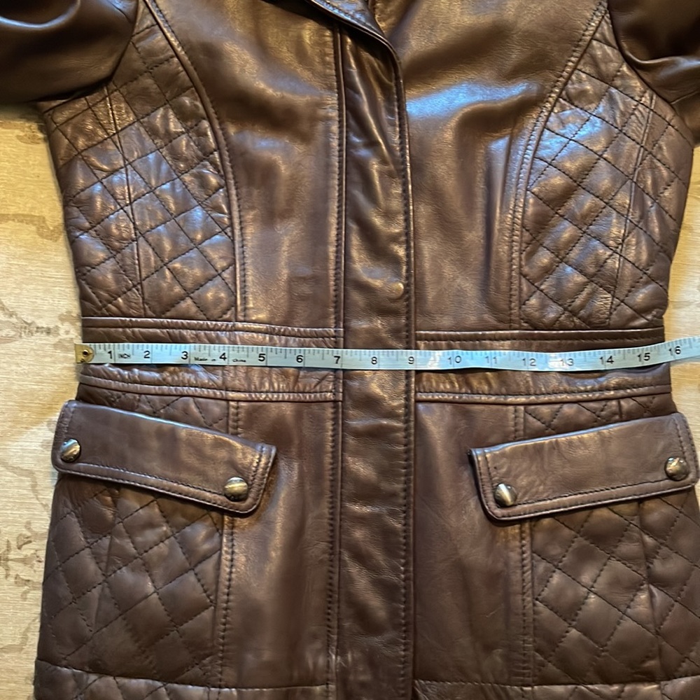Marc New York leather jacket size S - Picture 8 of 9